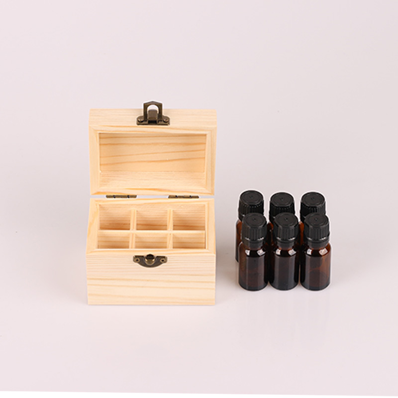 5ml essential oil bottle wooden box