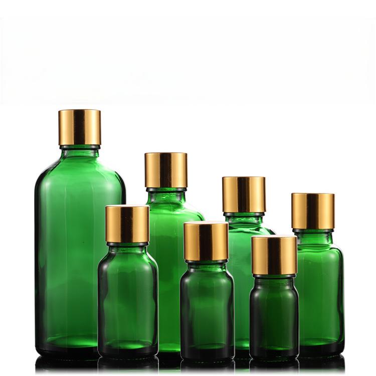 5-100ml essence solution bottle Essential oil preparation Bottled fragrance bottle Green essential oil bottle