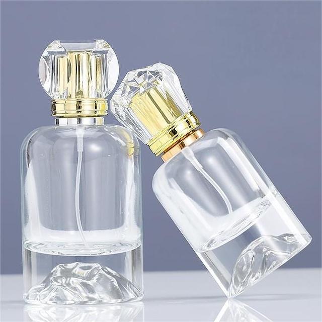 Bayonet perfume bottle 30ml 50ml portable perfume spray bottle 100ml large capacity glass empty bottle